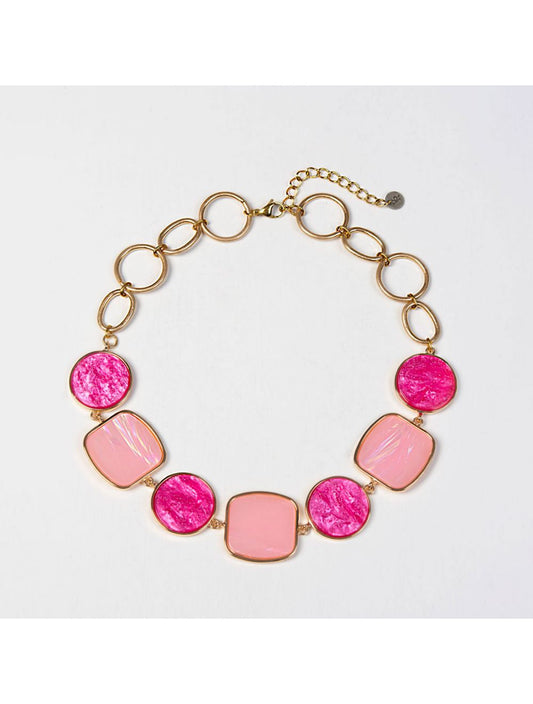 Collana fucsia - Bronzo