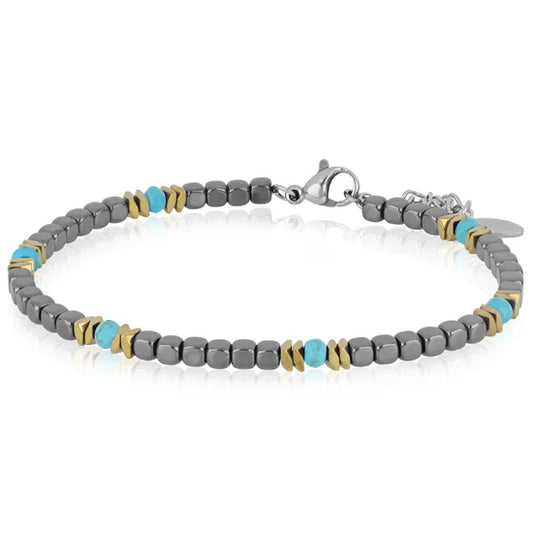 Bracciale uomo turchese - Aylen