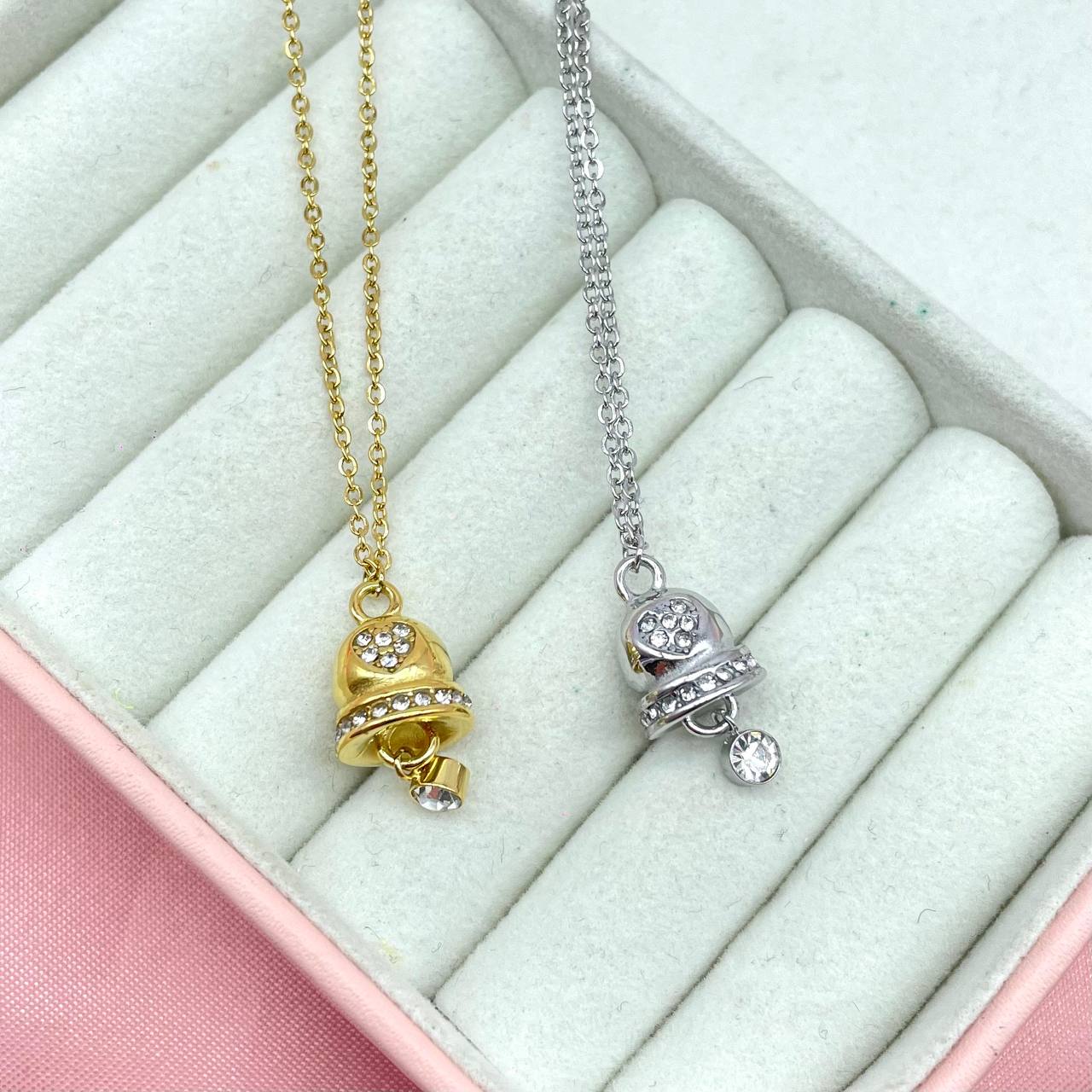 Collana Campanella –&nbsp;ACCIAIO