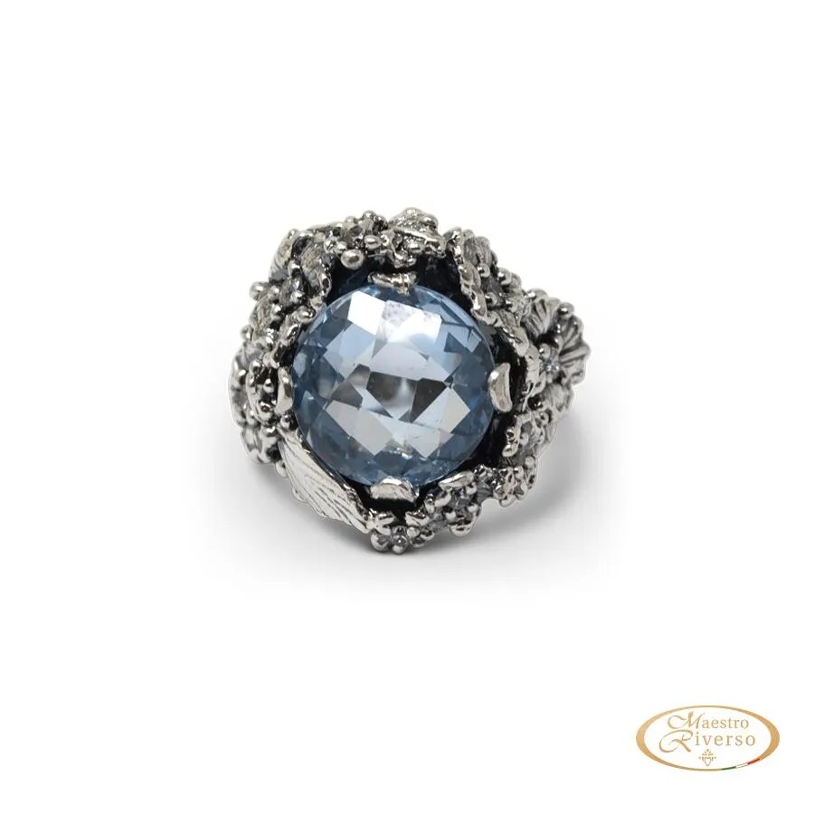 Anello Elegance AnElg04-AcquaMarina TERMINATO