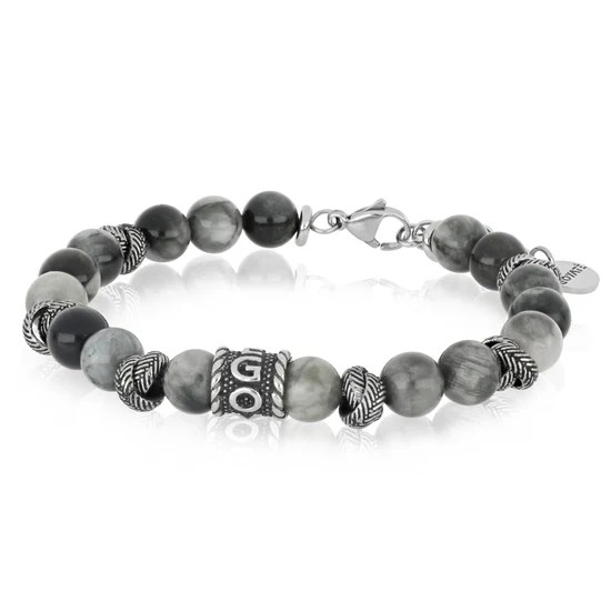 Bracciale uomo con pietre –&nbsp;Wynon