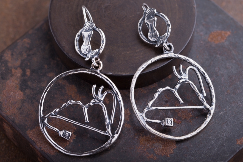 Orecchini Vesuvio e&nbsp;Parthenope