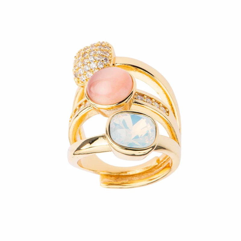 Anello Spring Carrè