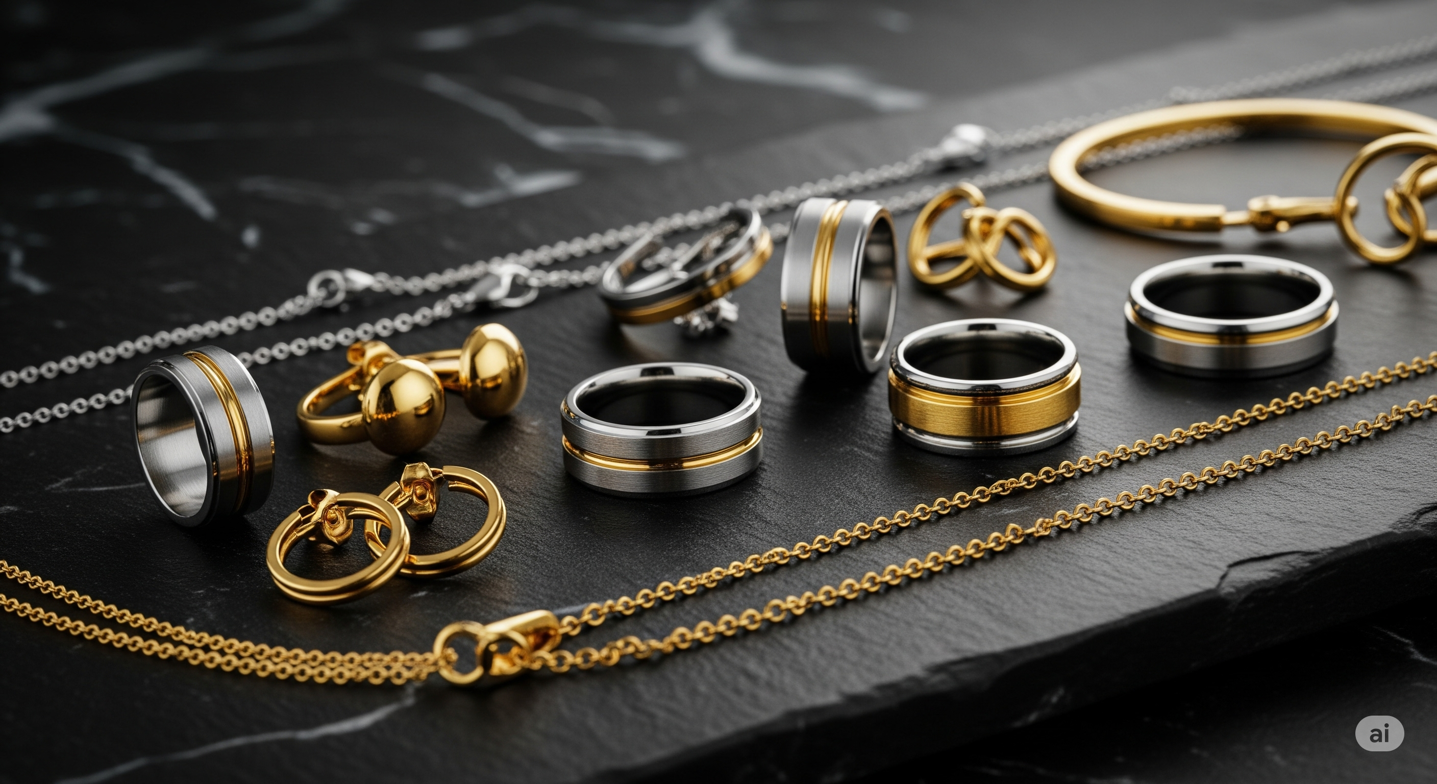 Acciaio o Oro? Come scegliere il metallo giusto per i tuoi&nbsp;gioielli