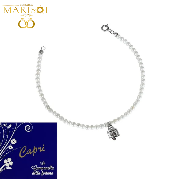 Bracciale campanella – perle&nbsp;piccole