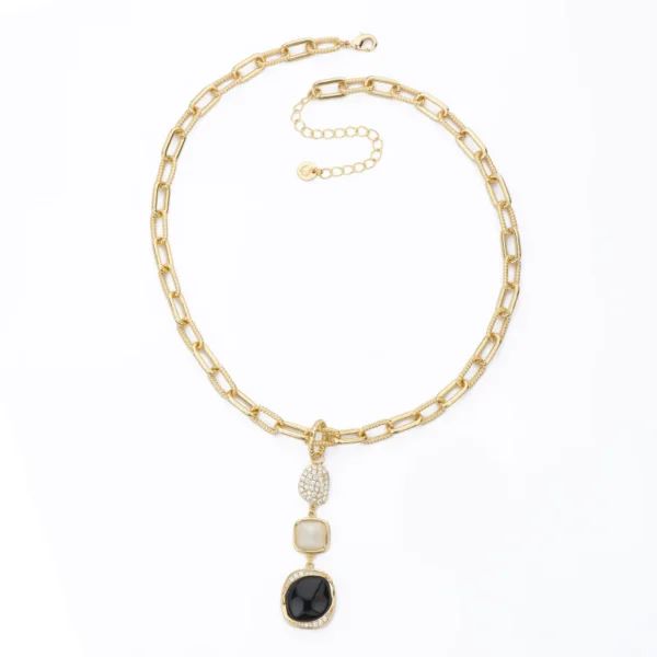 Collana Barbieri pietra&nbsp;nera