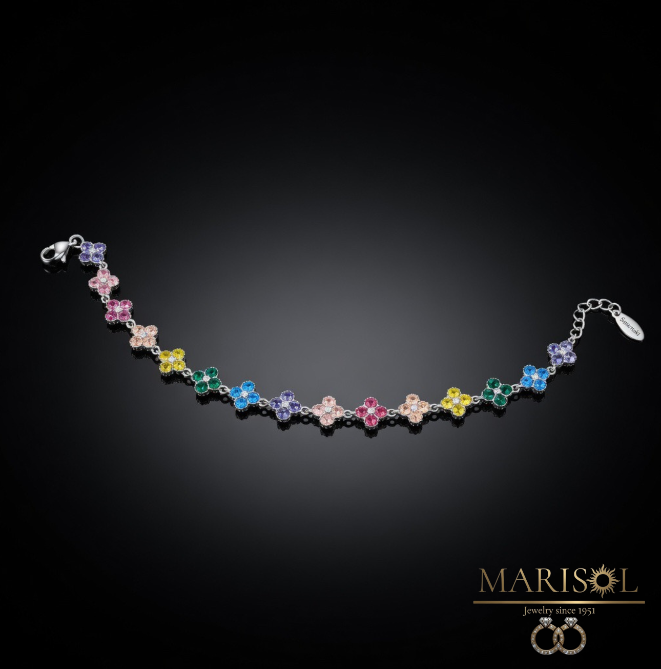 Bracciale in acciaio –&nbsp;multicolor