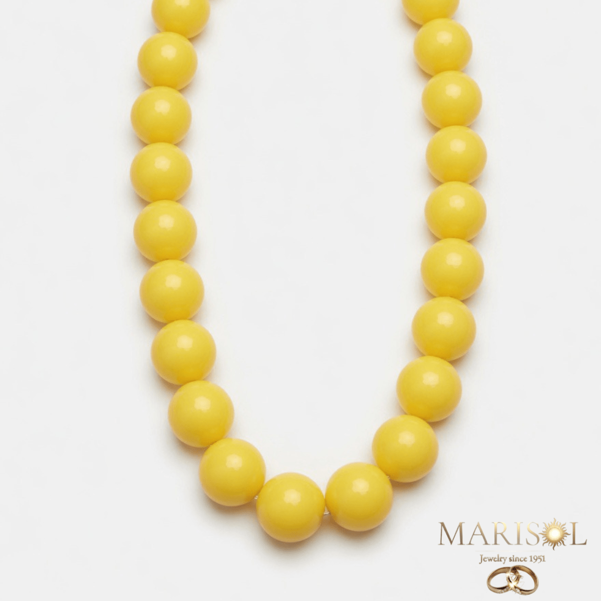 Collana Moda – Pietre&nbsp;gialle