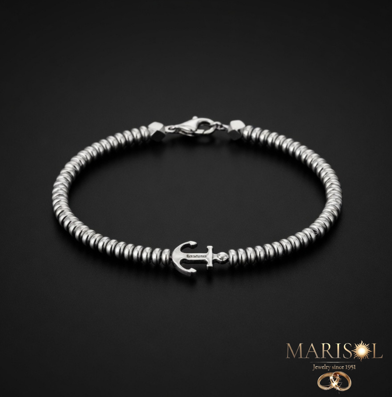 Bracciale uomo ancora&nbsp;Goyate