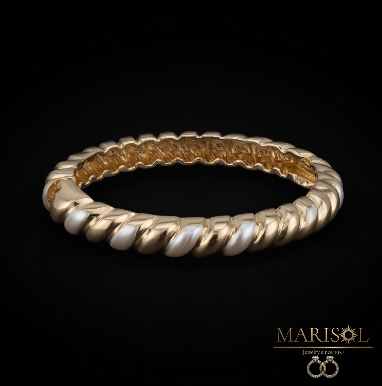 Bracciale in acciaio – Rigido&nbsp;bicolore