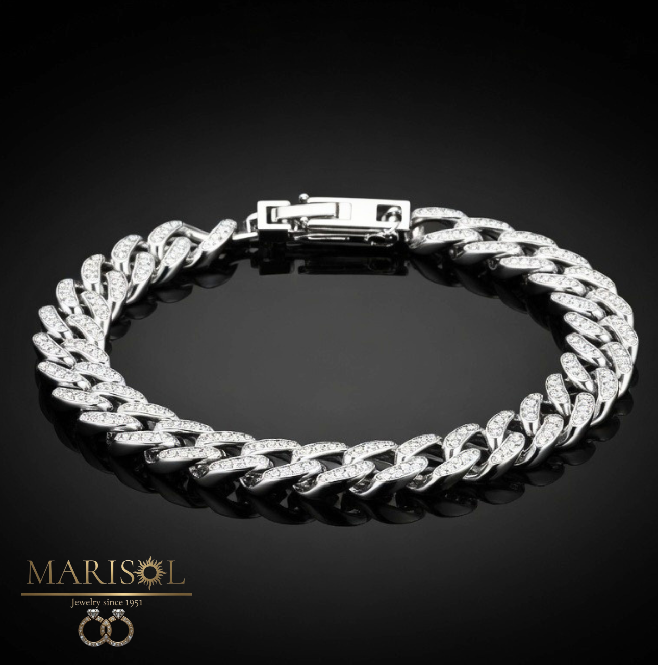 Bracciale in acciaio  – Elegance&nbsp;catena