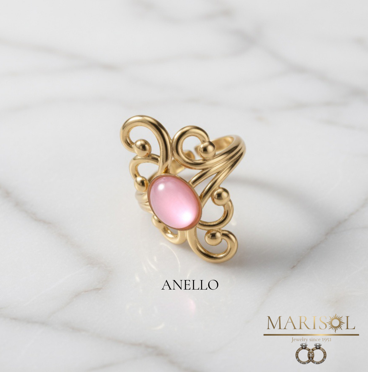 Anello acciaio – Etruria&nbsp;II