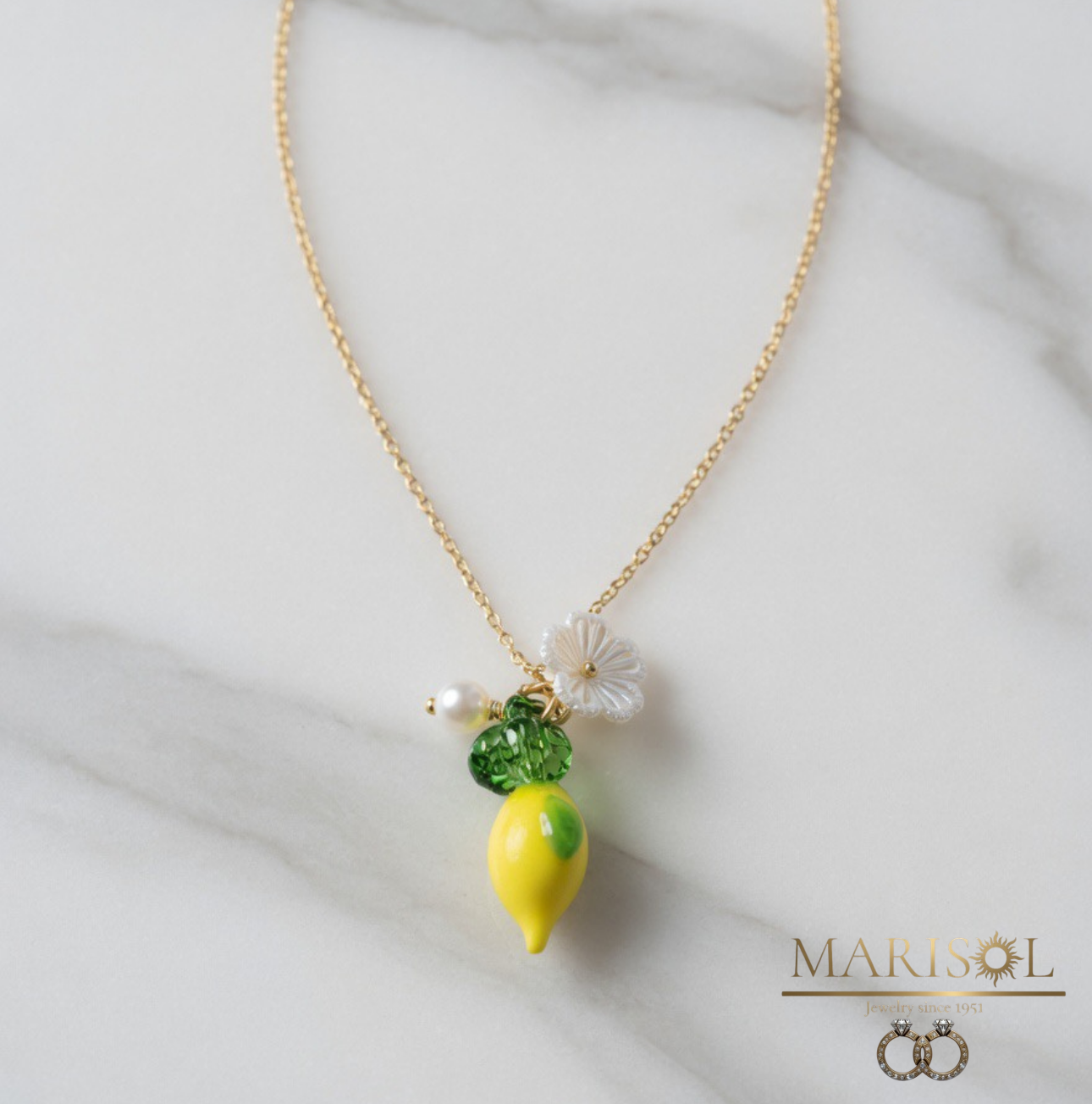 Collana acciaio – Limone&nbsp;I