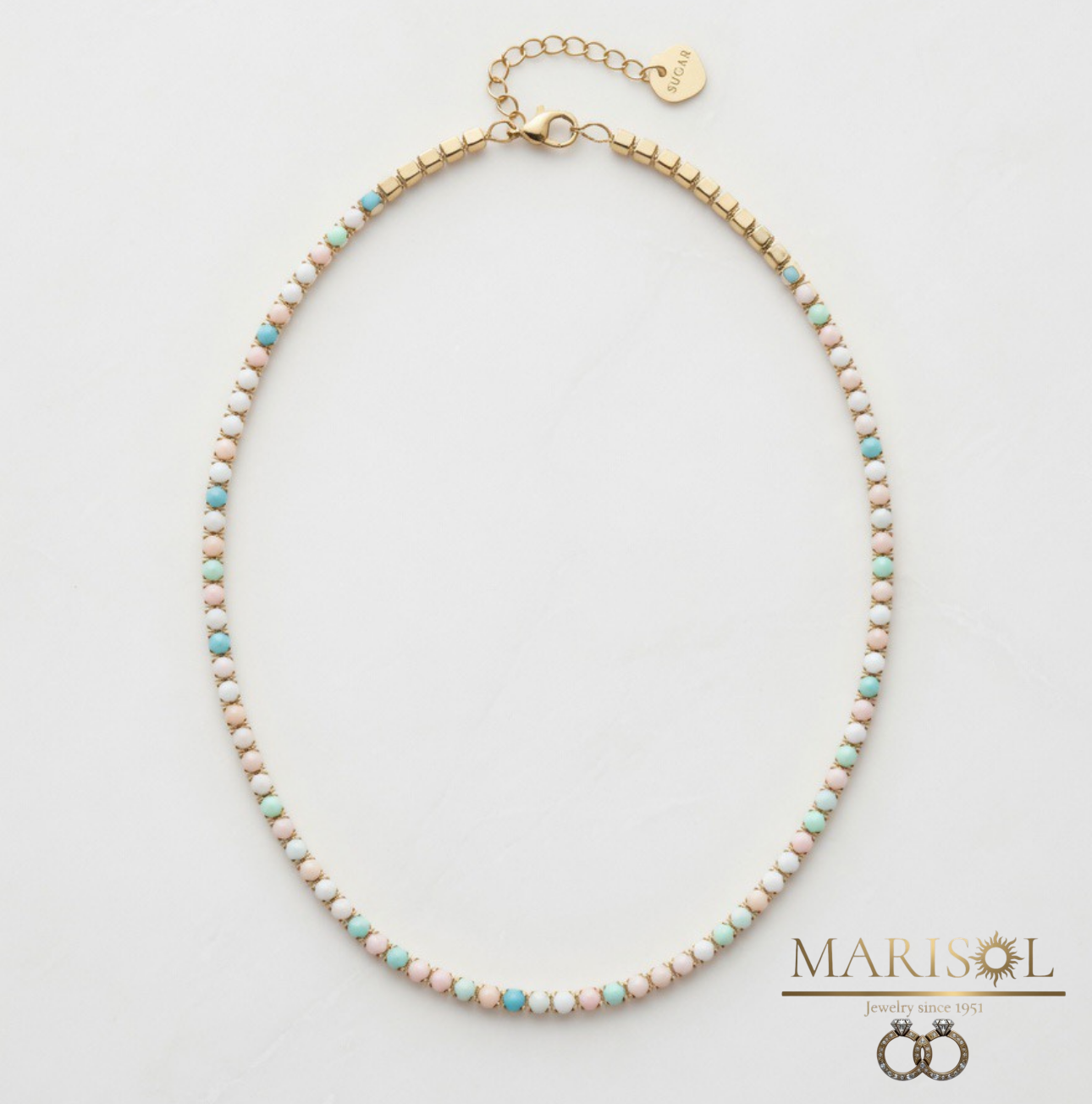 Collana acciaio – chocker multicolor&nbsp;opaco